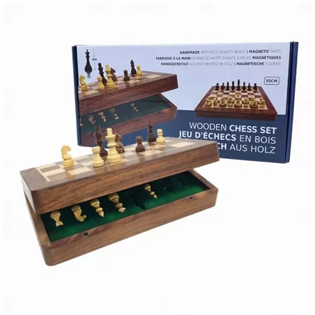 ECHIQUIER EN BOIS PLIANT 35CM