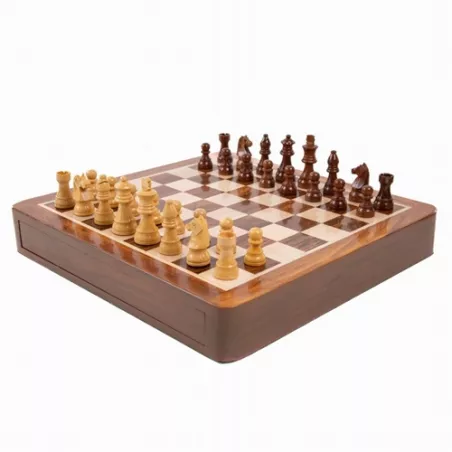 ECHIQUIER EN BOIS TIROIR 25CM