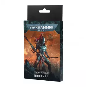 WARHAMMER KILL TEAM : CARTES TECHNIQUES DRUKHARI