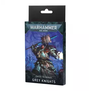WARHAMMER 40K - CARTES TECHNIQUES : GREY KNIGHTS