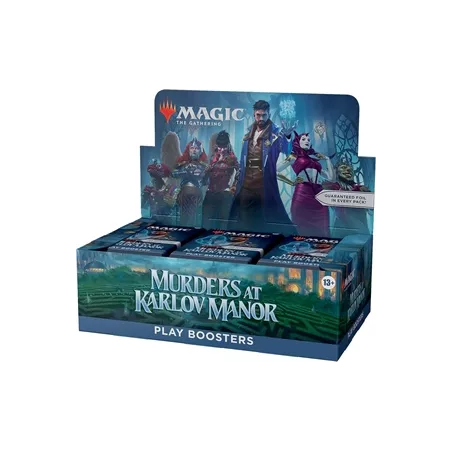 MTG MEURTRES AU MANOIR KARLOV DISPLAY BOOSTER DE JEU FR