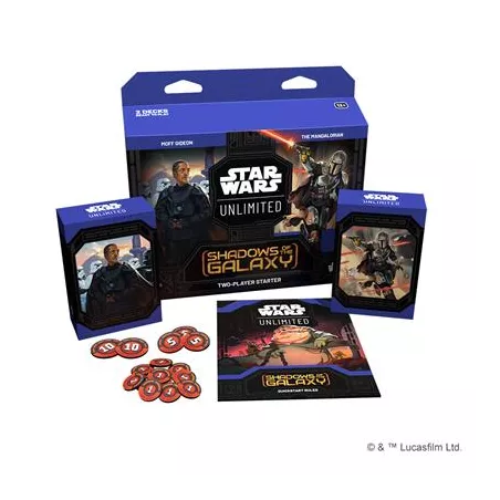 SW UNLIMITED : SHADOWS OF THE GALAXY KIT DEMARRAGE 2J EN 