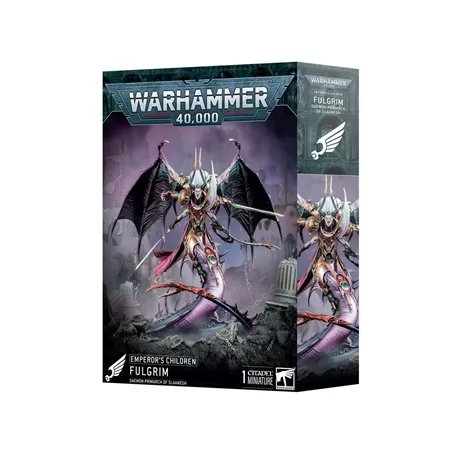 WARHAMMER 40K - EMPEROR'S CHILDREN FULGRIM PRIMARQUE DEMON DE SLAANESH