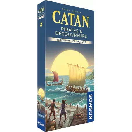 CATAN EXTENSION PIRATES ET DECOUVREURS 5/6 JOUEURS FR (REFRESH)