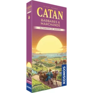 CATAN EXTENSION BARBARES ET MARCHANDS 5/6 JOUEURS FR (REFRESH)