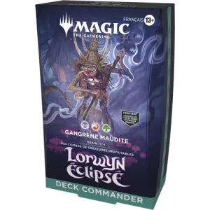 MTG : LORWYN ÉCLIPSÉ DECK COMMANDER GANGRÈNE MAUDITE FR