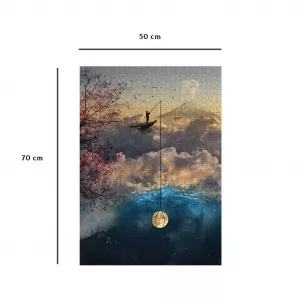 PUZZLE 1000 PIECES - SUR LES MERS DU CIEL NATACHA EINAT 