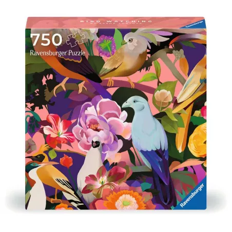 PUZZLE 750 PIECES - ART & SOUL - OBSERVATION DES OISEAUX 