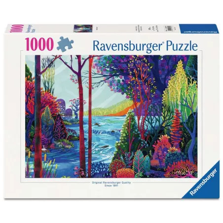 PUZZLE 1000 PIECES - FORÊT INDIGO 