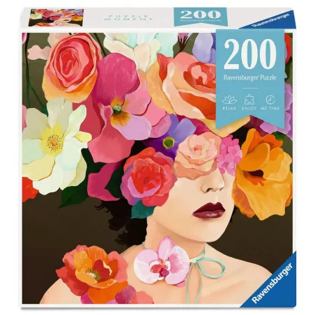 PUZZLE 200 PIECES - PUZZLE MOMENT - ROSE 