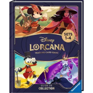 DISNEY LORCANA GUIDE DE COLLECTION SET 1-4 