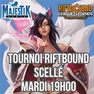 RIFTBOUND - TOURNOI SCELLE - MARDI 19H00 - SPIRITFORGED