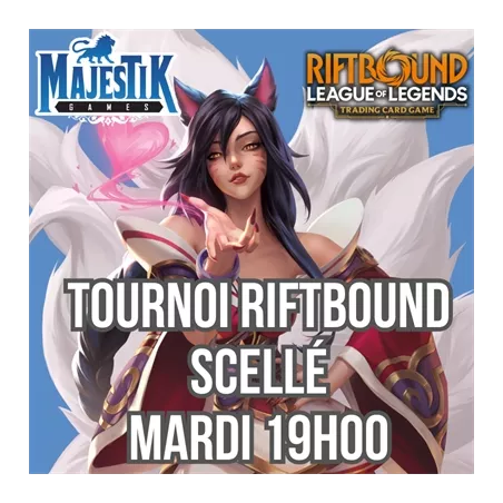 RIFTBOUND - TOURNOI SCELLE - MARDI 19H00 - SPIRITFORGED