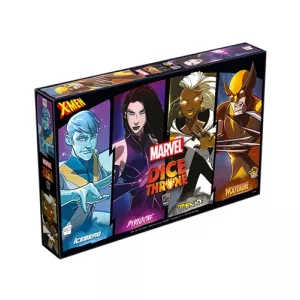 DICE THRONE MARVEL – ICEBERG, PSYLOCKE, TORNADE, WOLVERINE