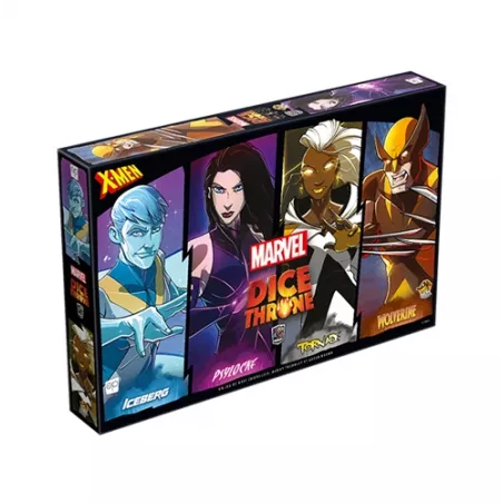 DICE THRONE MARVEL – ICEBERG, PSYLOCKE, TORNADE, WOLVERINE