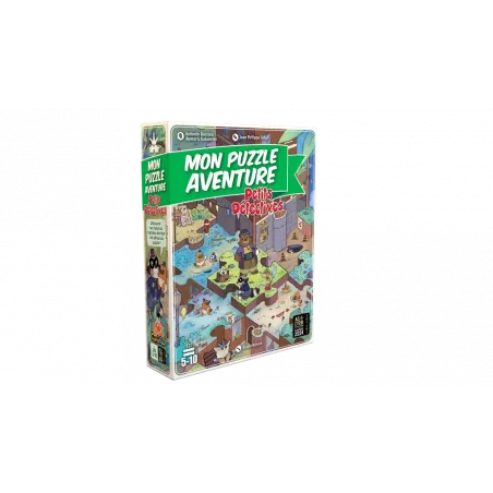 MON PUZZLE AVENTURE : PETITS DETECTIVES