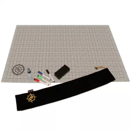ENHANCE - RPG GRID MAT : STONE