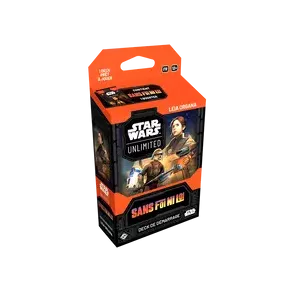 STAR WARS UNLIMITED S7 : SANS FOI NI LOI DECK LEIA ORGANA
