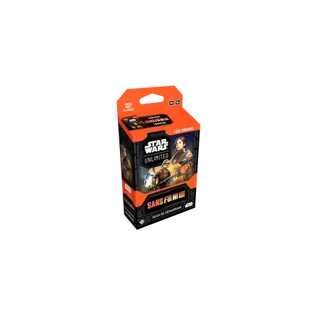STAR WARS UNLIMITED S7 : SANS FOI NI LOI DECK LEIA ORGANA