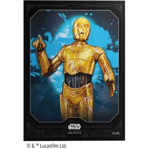 GG SW UNLIMITED ARTS SLEEVES : C-3PO