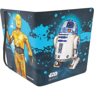 GG SW UNLIMITED PORTFOLIO 18-POCKET : C-3PO / R2-D2