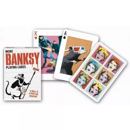 JEUX DE 54 CARTES - MORE BANKSY