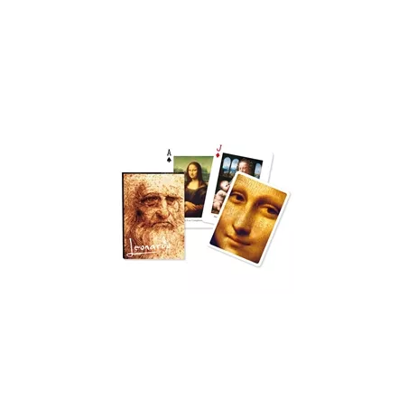 JEUX DE 54 CARTES - LEONARD DE VINCI