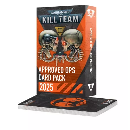 WARHAMMER KILL TEAM : CARTES D'OPERATION PACK 2025 FR