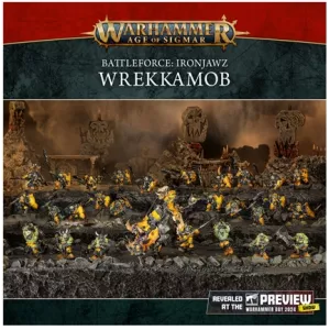 WARHAMMER AGE OF SIGMAR : BATTLEFORCE IRONJAWZ WREKKAMOB FR 