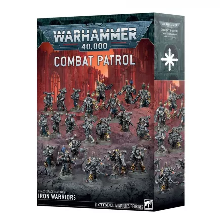 WARHAMMER 40K - CHAOS SPACE MARINES - IRON WARRIORS