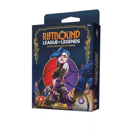 RIFTBOUND SET 1 : DECK DE CHAMPION JINX FR