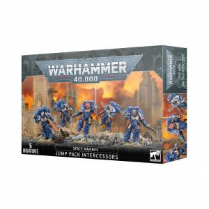 WARHAMMER 40K : BATTLEFORCE SPACE MARINES: JUMP PACK INTERCESSORS