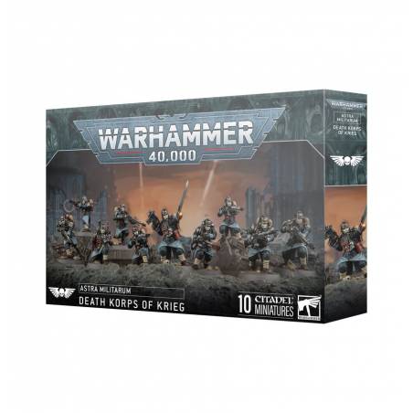 WARHAMMER 40K : ASTRAL MILITARUM - DEATH KORPS OF KRIEG
