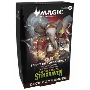 MTG : LES SECRETS DE STRIXHAVEN DECK COMMANDER ESPRIT DE FORSAPIENCE FR