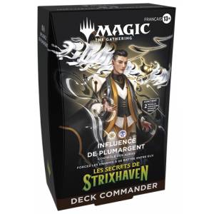 MTG : LES SECRETS DE STRIXHAVEN DECK COMMANDER INFLUENCE DE PLUMARGENT FR