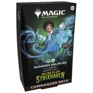 MTG : LES SECRETS DE STRIXHAVEN DECK COMMANDER QUANDRIX UNLIMITED EN