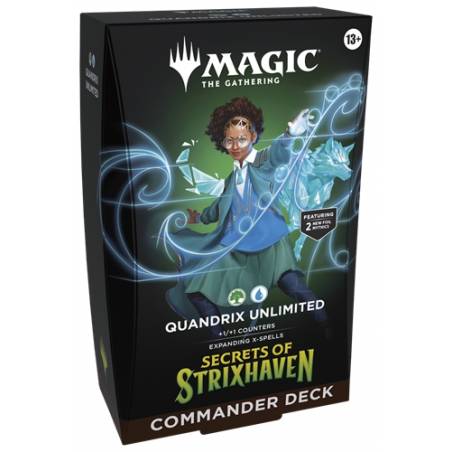 MTG : LES SECRETS DE STRIXHAVEN DECK COMMANDER QUANDRIX UNLIMITED EN