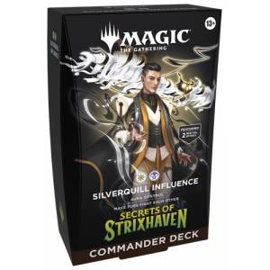 MTG : LES SECRETS DE STRIXHAVEN DECK COMMANDER SILVERQUILL INFLUENCE EN
