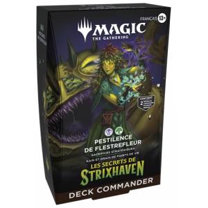 MTG : LES SECRETS DE STRIXHAVEN DECK COMMANDER PESTILENCE DE FLESTREFLEUR FR