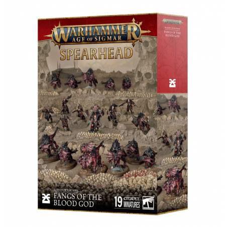 WARHAMMER AGE OF SIGMAR - SPEARHEAD - FANGS OF THE BLOOD GOD 