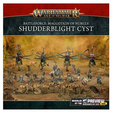 WARHAMMER AGE OF SIGMAR : BATTLEFORCE NURGLE SHUDDERBLIGHT CYST FR 