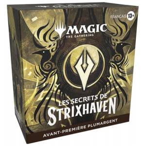 MTG : LES SECRETS DE STRIXHAVEN PACK D'AVANT PREMIERE PLUMARGENT FR