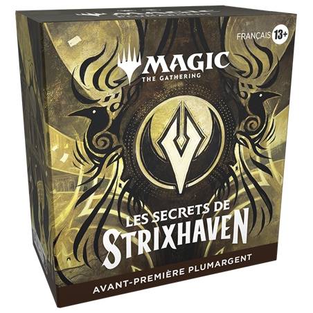 MTG : LES SECRETS DE STRIXHAVEN PACK D'AVANT PREMIERE PLUMARGENT FR