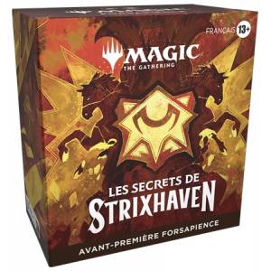 MTG : LES SECRETS DE STRIXHAVEN PACK D'AVANT PREMIERE FORSAPIENCE FR