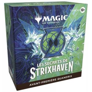 MTG : LES SECRETS DE STRIXHAVEN PACK D'AVANT PREMIERE QUANDRIX FR