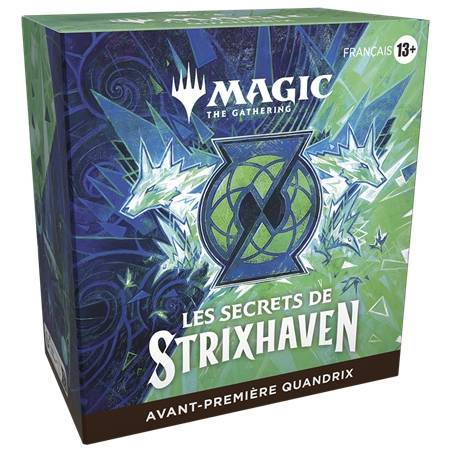 MTG : LES SECRETS DE STRIXHAVEN PACK D'AVANT PREMIERE QUANDRIX FR
