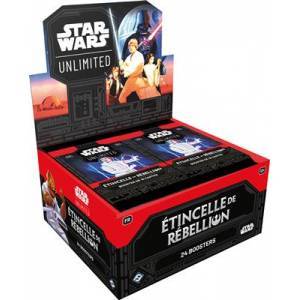 STAR WARS UNLIMITED S1 : ETINCELLE DE RÉBELLION DISPLAY FR