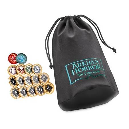 GG: ARKHAM JCE CHAOS TOKENS + TOKEN BAG