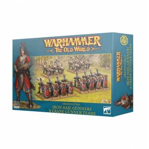 WARHAMMER OLD WORLD : GRAND CATHAY - IRON HAIL GUNNERS & CRANE GUNNER TEAMS