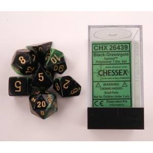 SET COMPLET BICOLORE NOIR-VERT